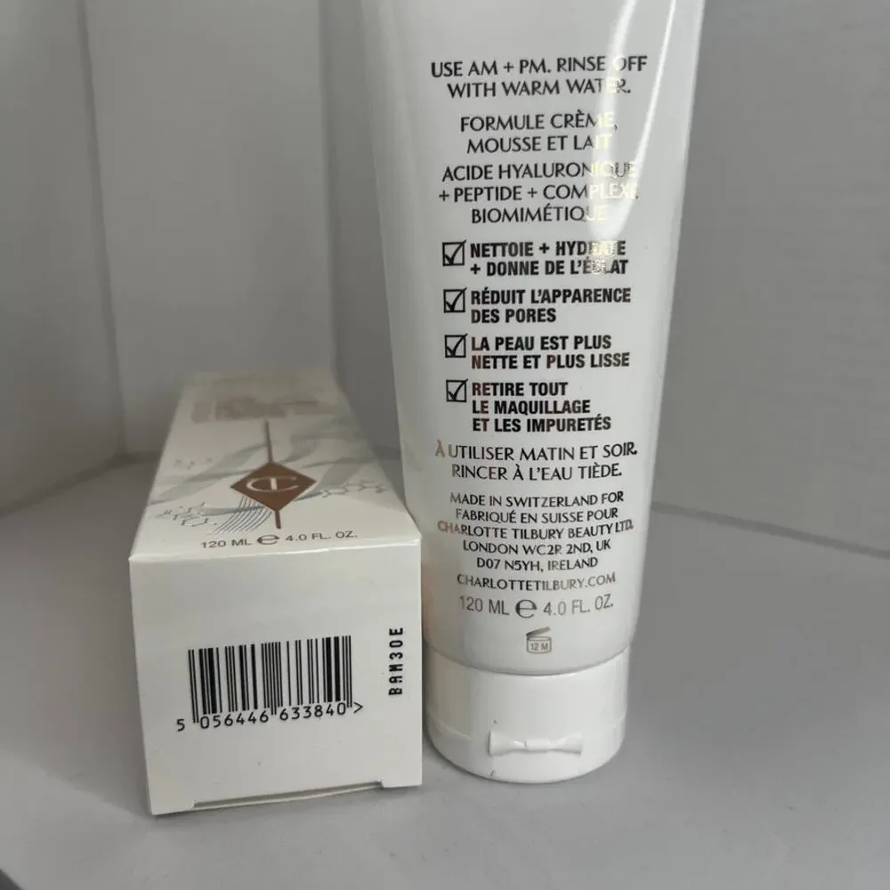 NWT Charlotte Tilbury Magic Hydration Revival Cleanser 120 ml / 4 oz - Picture 3 of 3